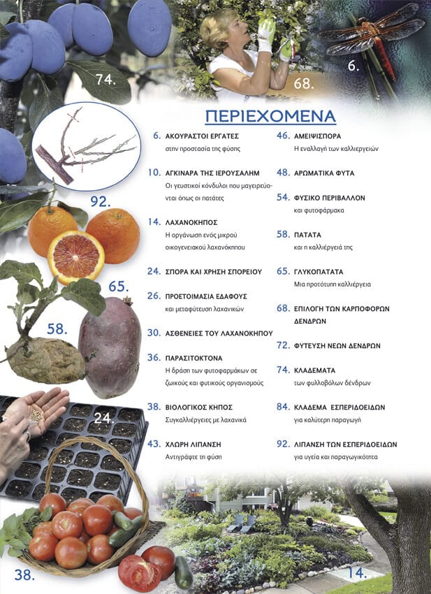 Περιεχόμενα λαχανόκηπος περιεχόμενα Κήπος Τεύχος λαχανόκηπος